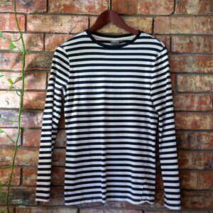 Men's Breton Striped Long Sleeve Crewneck